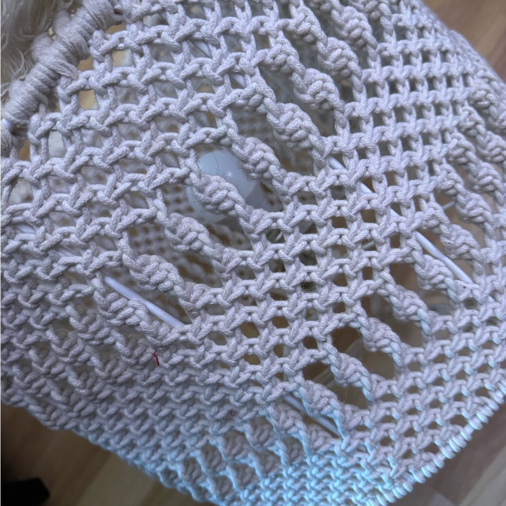 Macrame Lamp - Picture 4 of 4